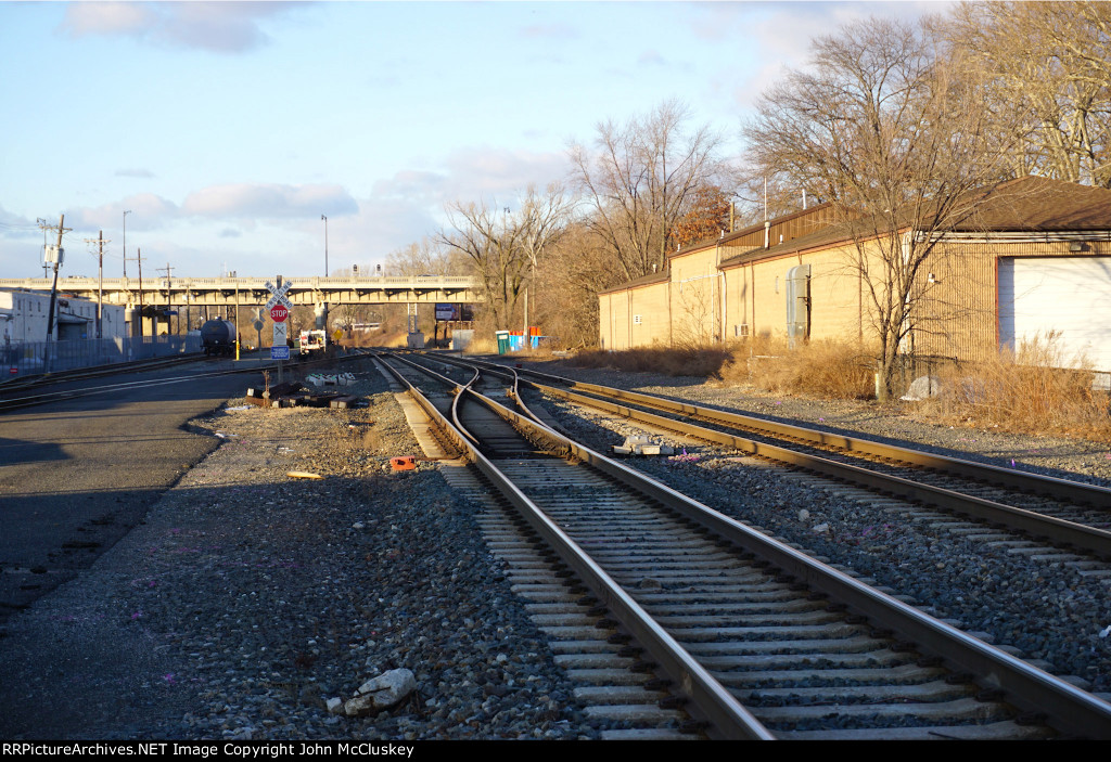 CSX Track north